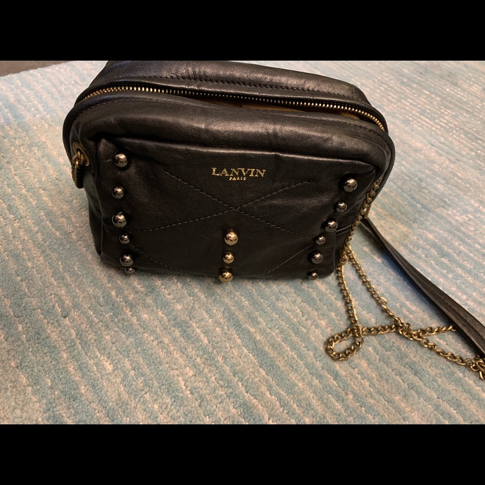 Authentic LANVIN Sugar Shoulder Bag Lambskin - Picture 2 of 10